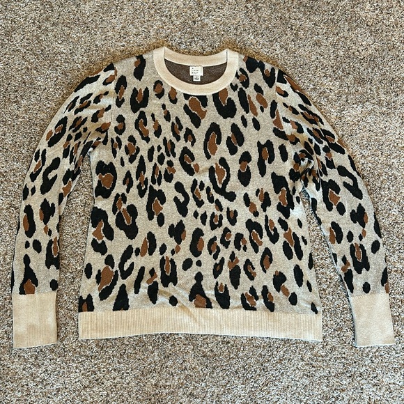 A New Day Cheetah Sweater - Picture 1 of 3